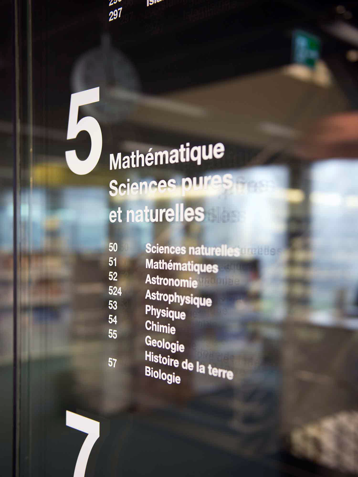 superbüro, Gymnasium Biel-Seeland, Signaletik Bibliothek