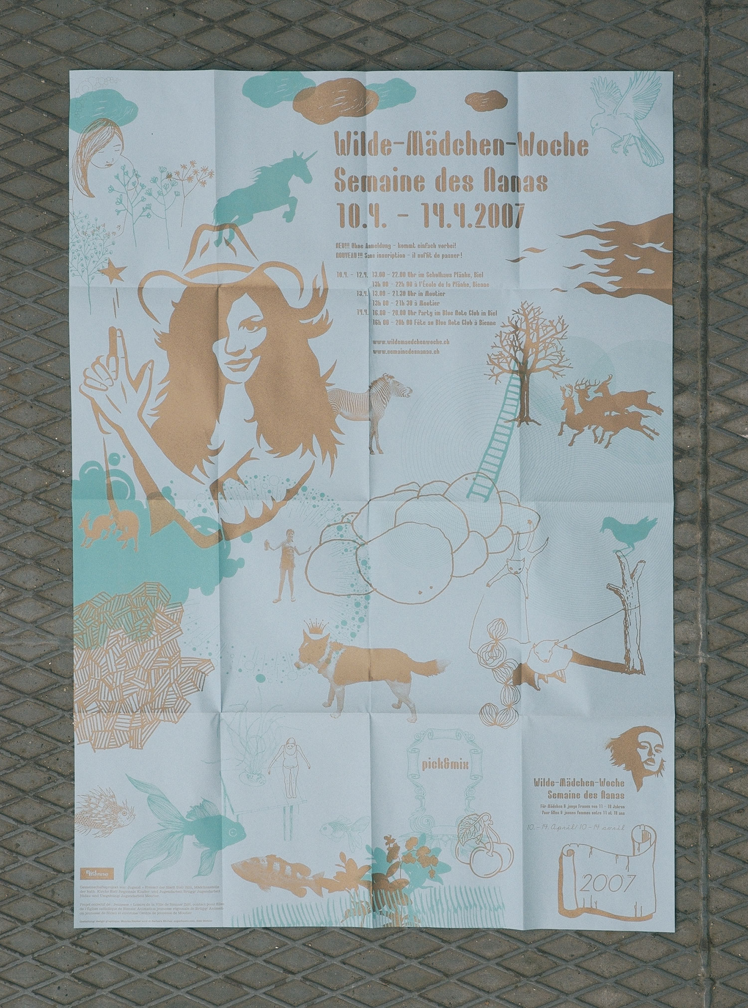 Wilde Mädchen Woche