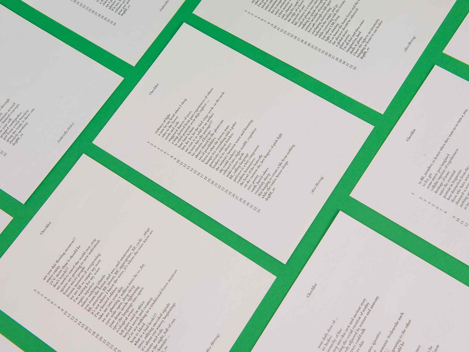 33 – A  Journal of Checklist