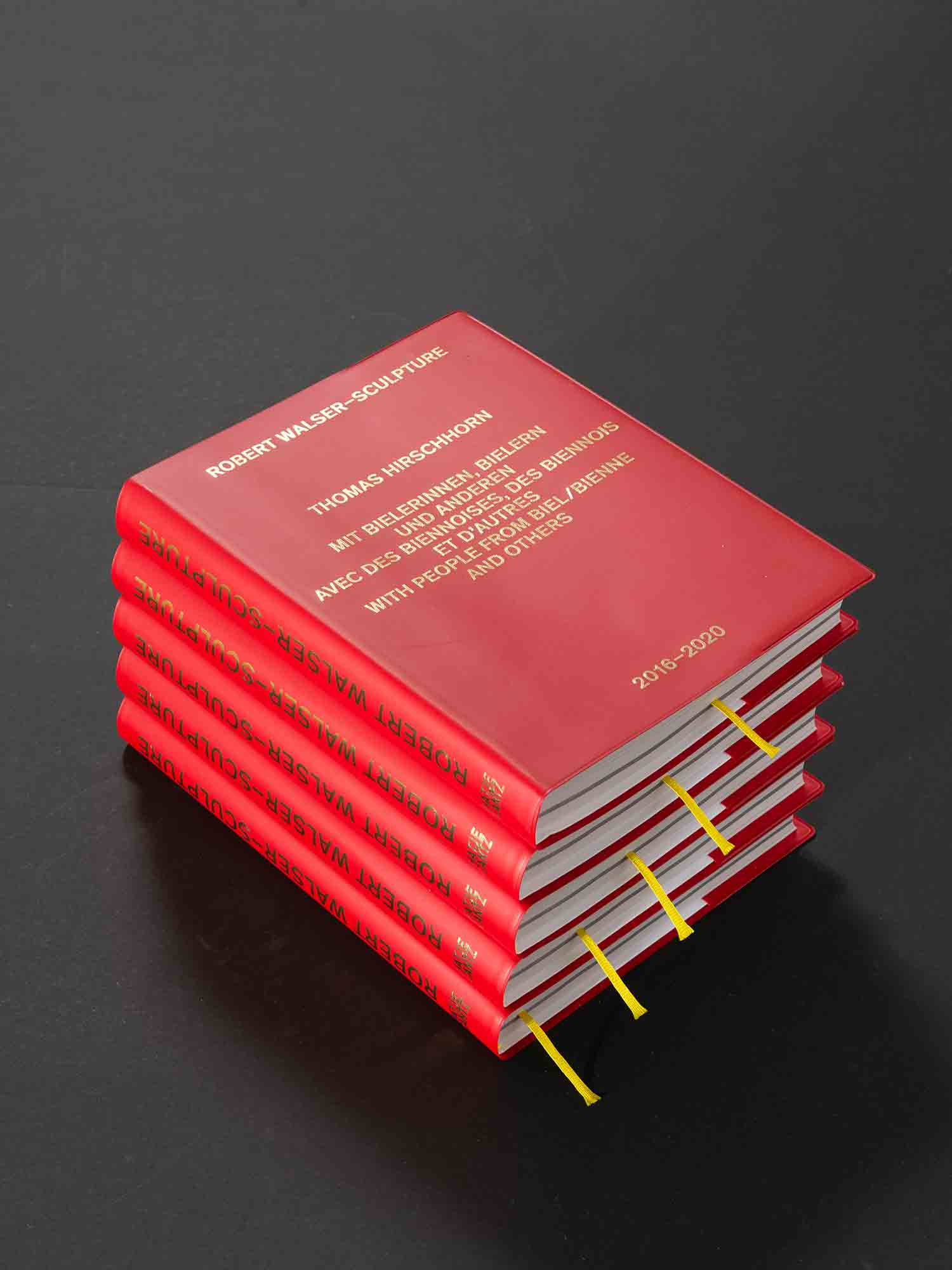 superbüro, katalog robert walser sculpture, thomas hirschhorn