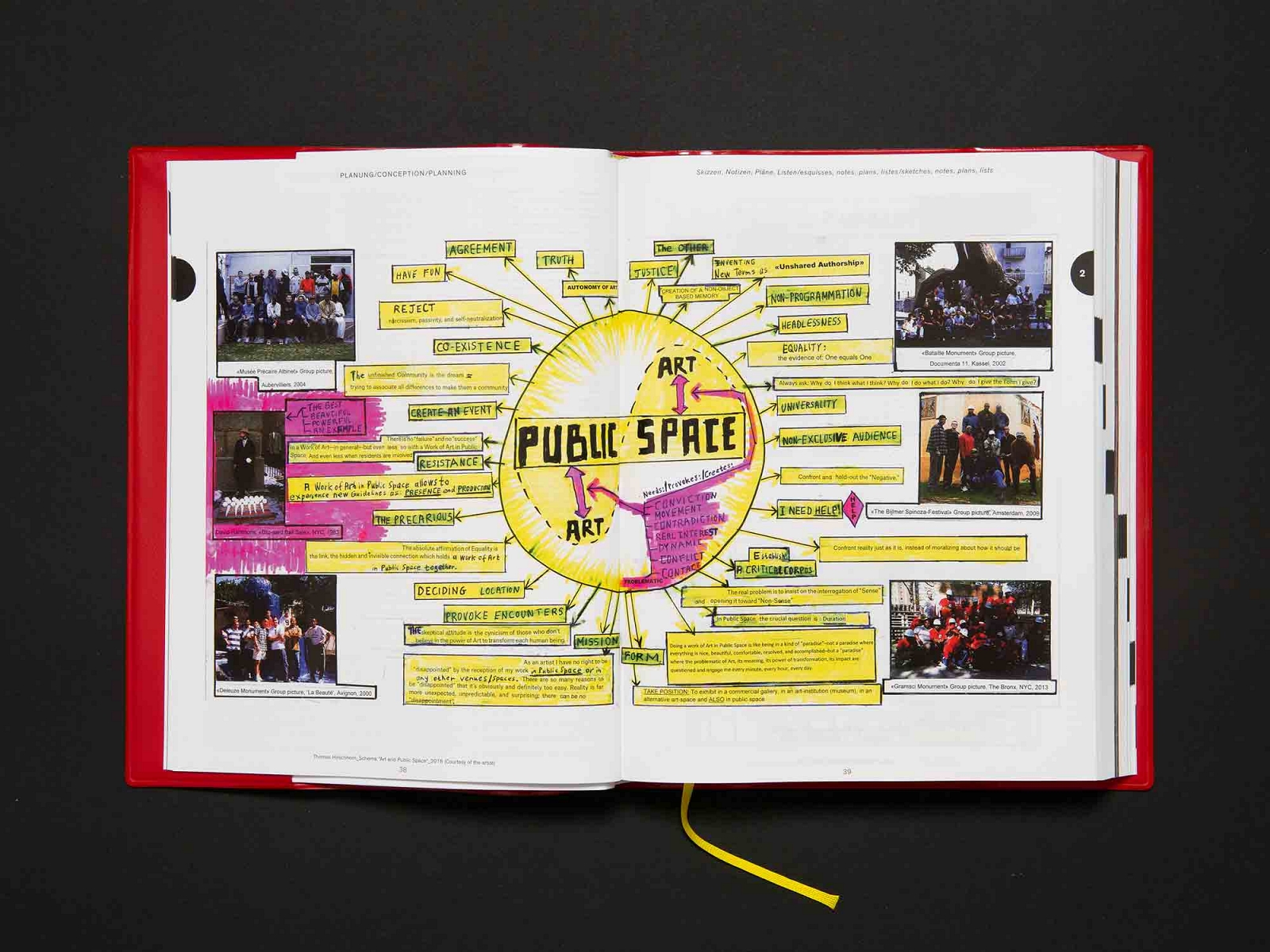 superbüro, katalog robert walser sculpture, thomas hirschhorn