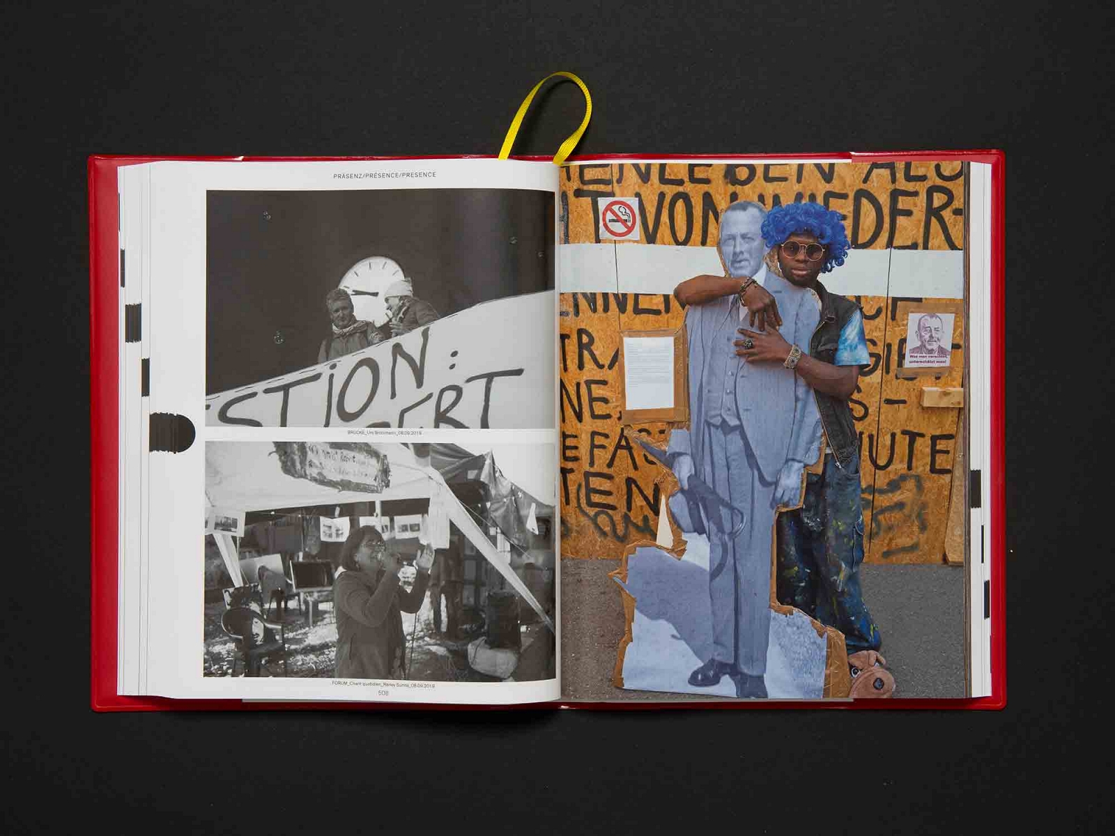 superbüro, katalog robert walser sculpture, thomas hirschhorn