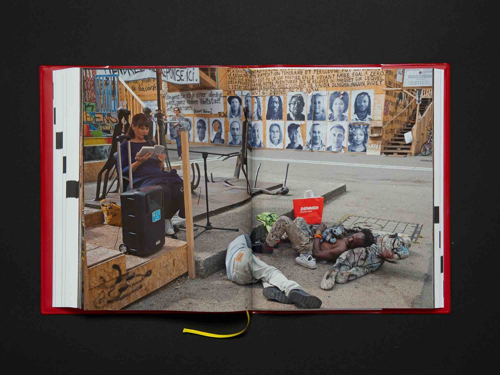 superbüro, katalog robert walser sculpture, thomas hirschhorn