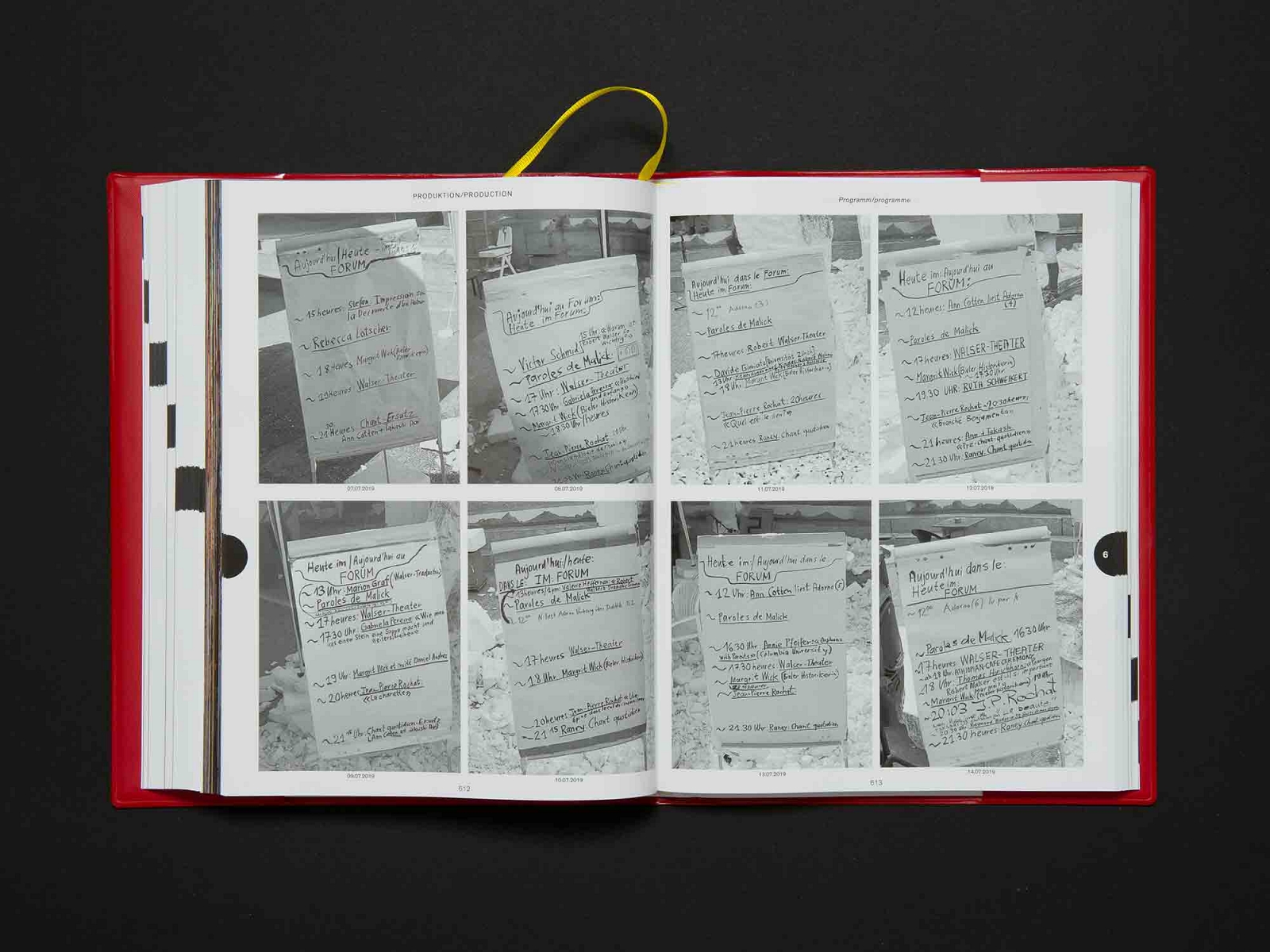 superbüro, katalog robert walser sculpture, thomas hirschhorn