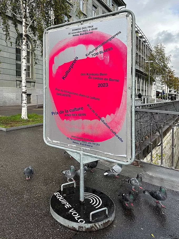 PLAKAT – Kulturpreis Kanton Bern