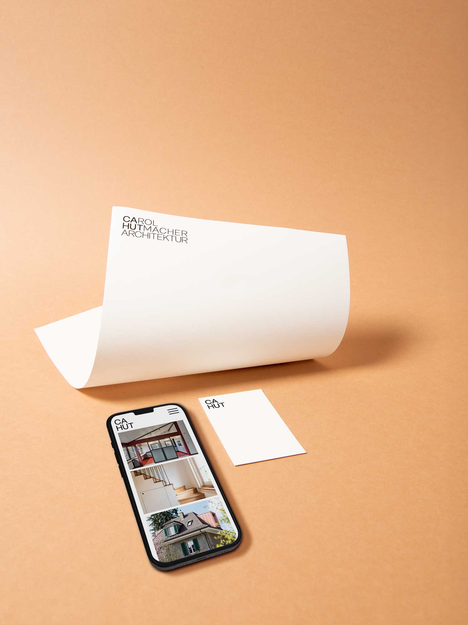 CAHUT, Carol Hutmacher Architektur, Corporate Identity