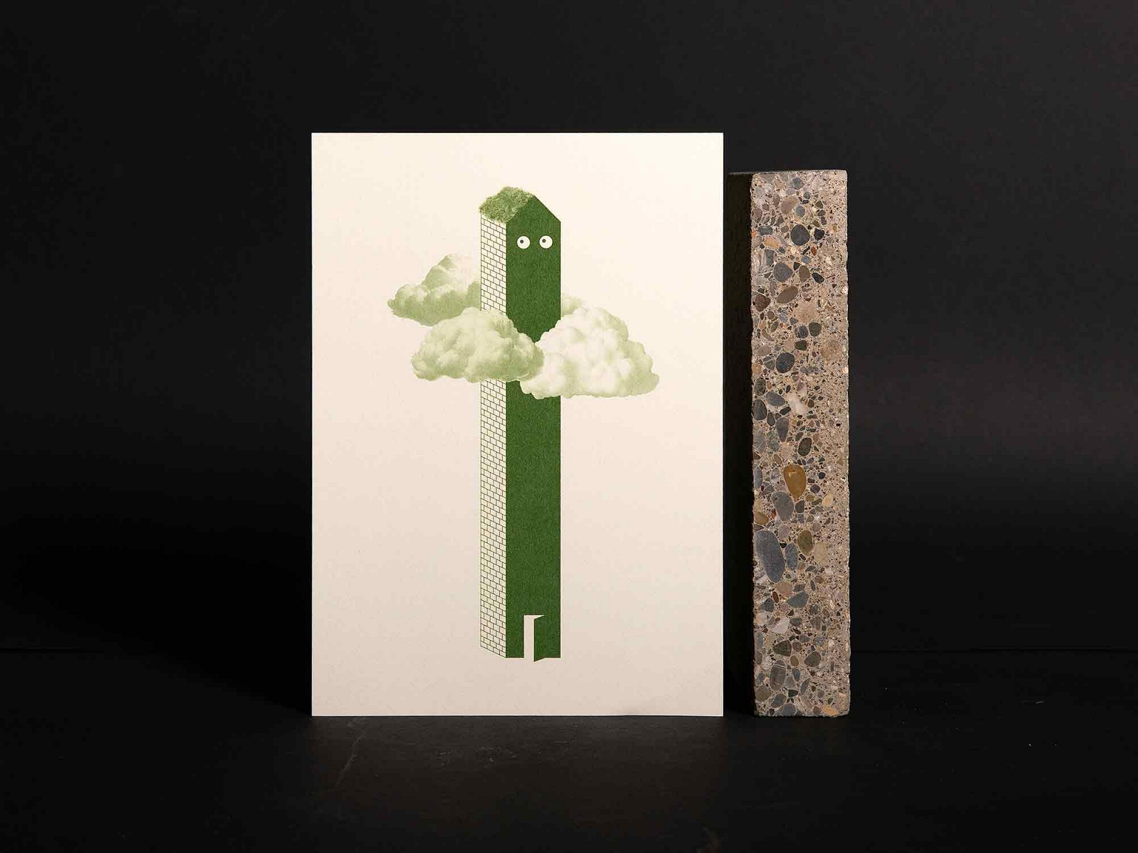 PÄC, Bauphysik, Postkarte