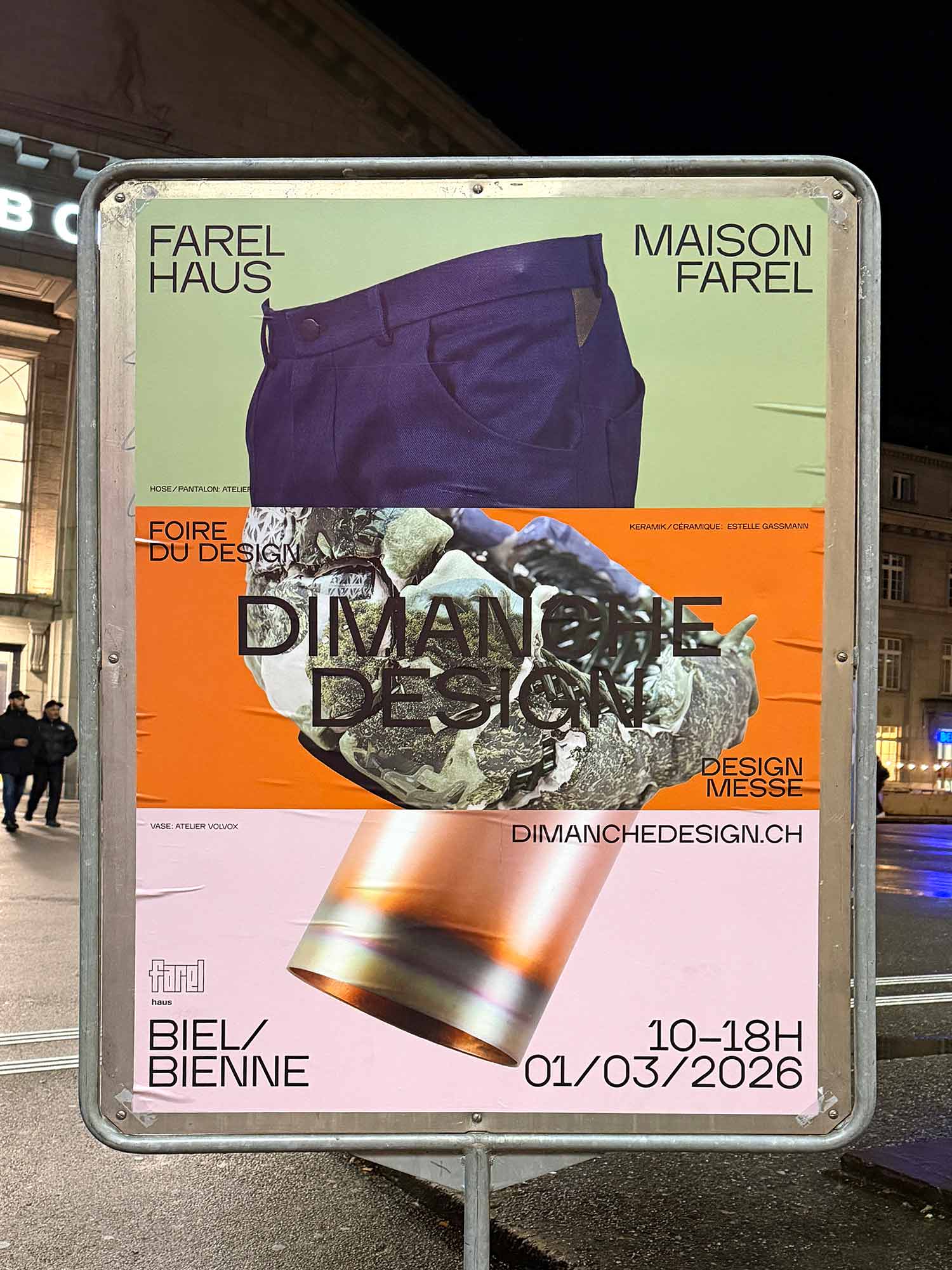 Dimanche Design, Flyer