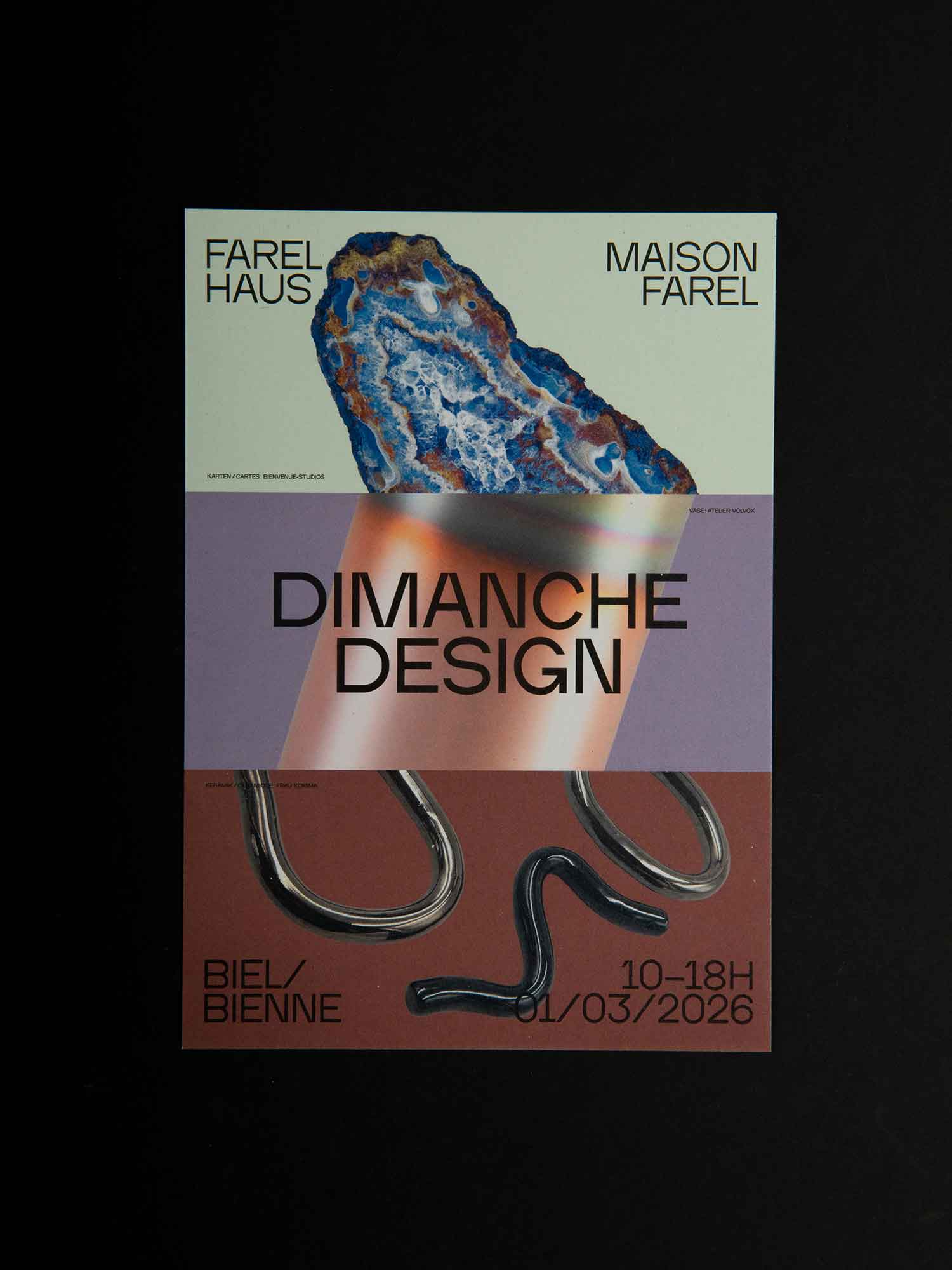 Dimanche Design, Flyer