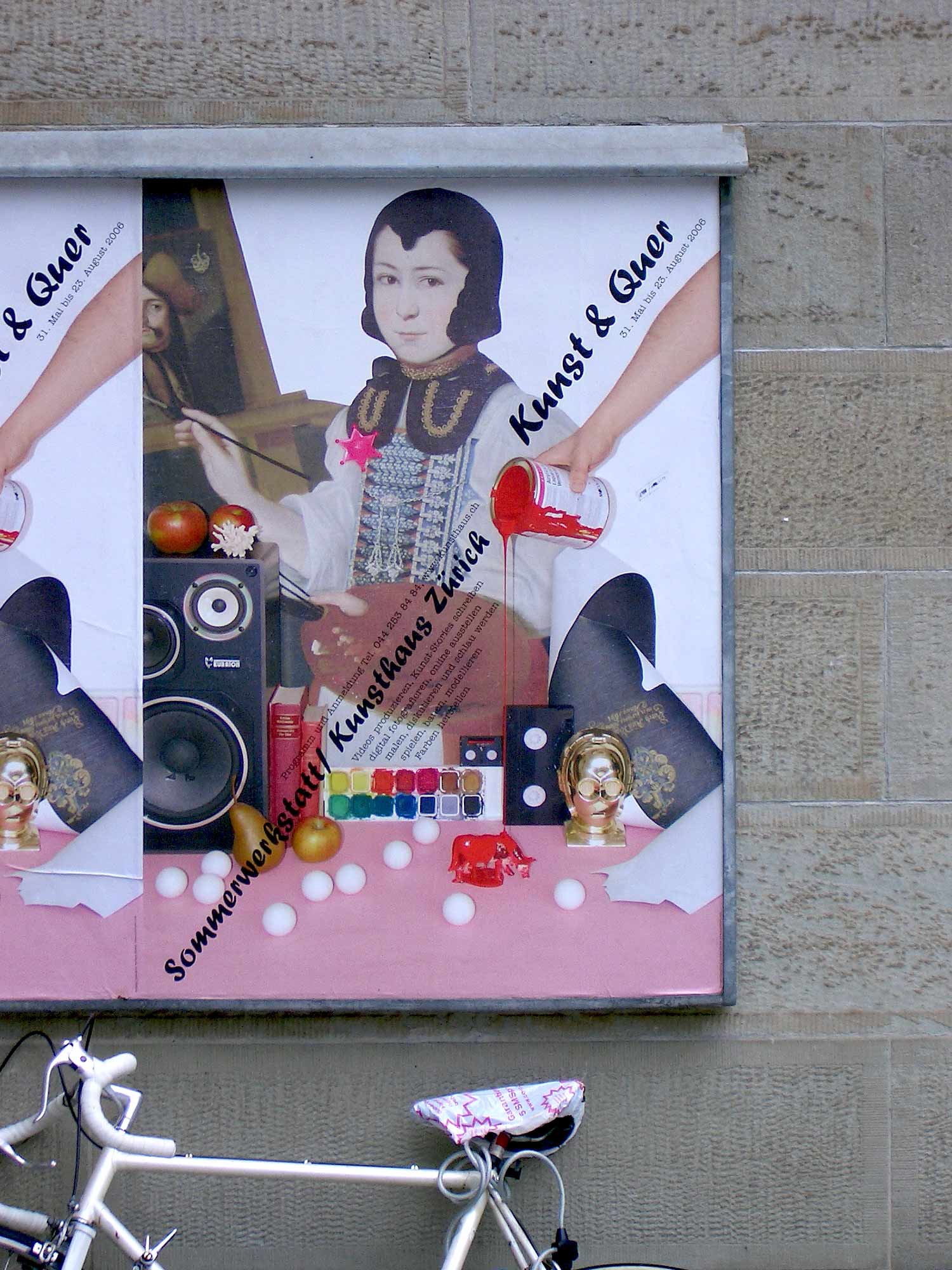superbüro, Sommerwerkstatt Kunsthaus zürich Plakat