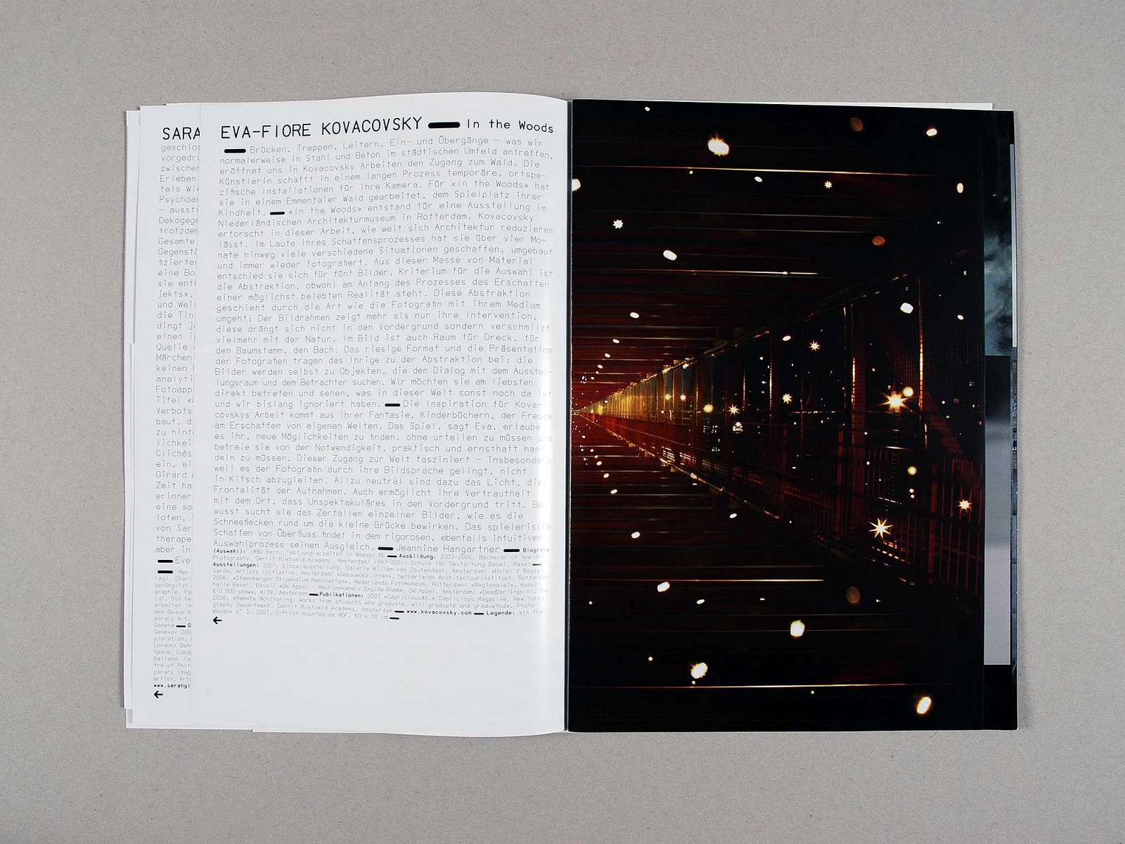 VISUAL IDENDITY – Bieler Fototage / Journées photographiques de Bienne 2007
