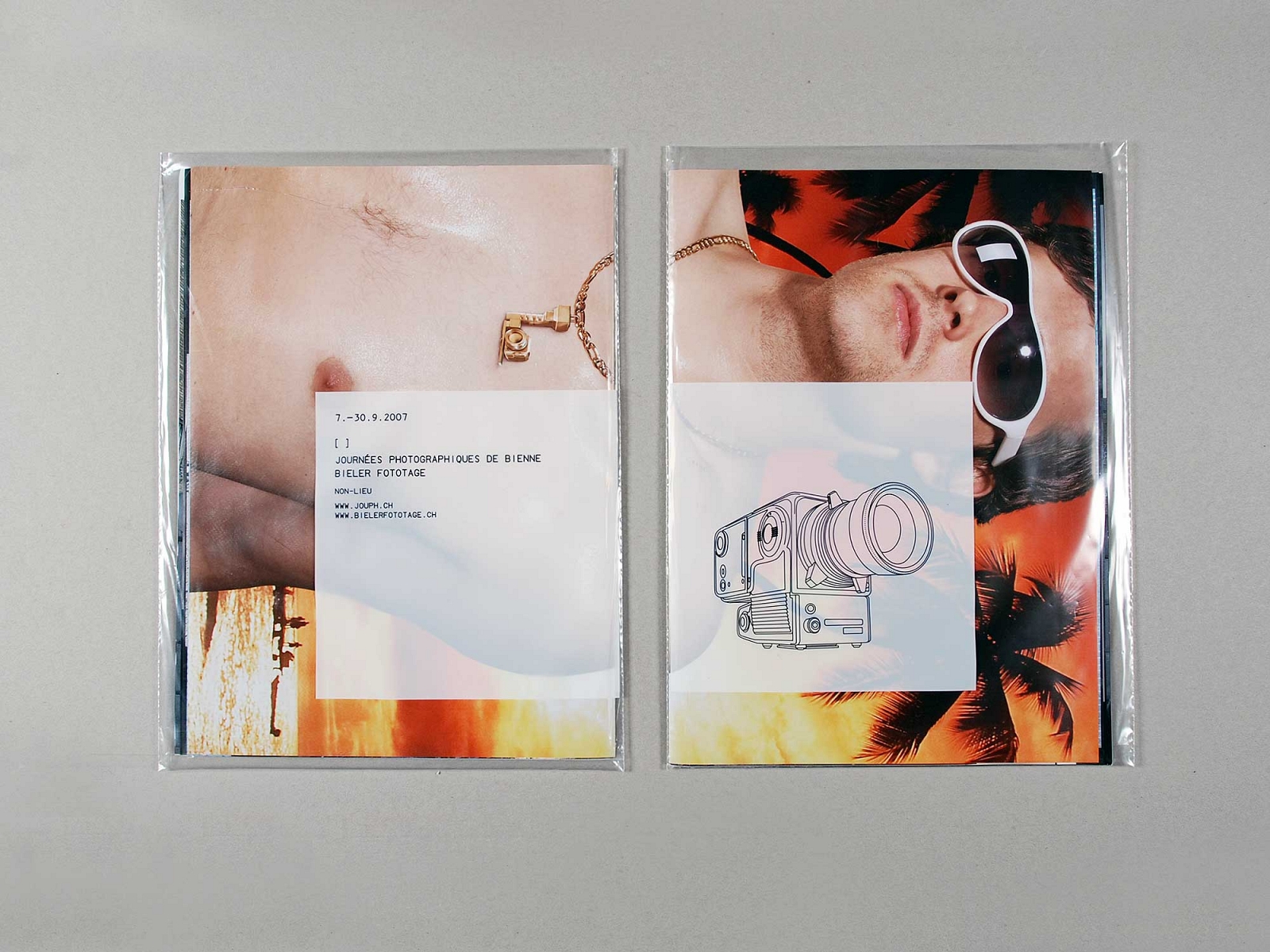 VISUAL IDENDITY – Bieler Fototage / Journées photographiques de Bienne 2007