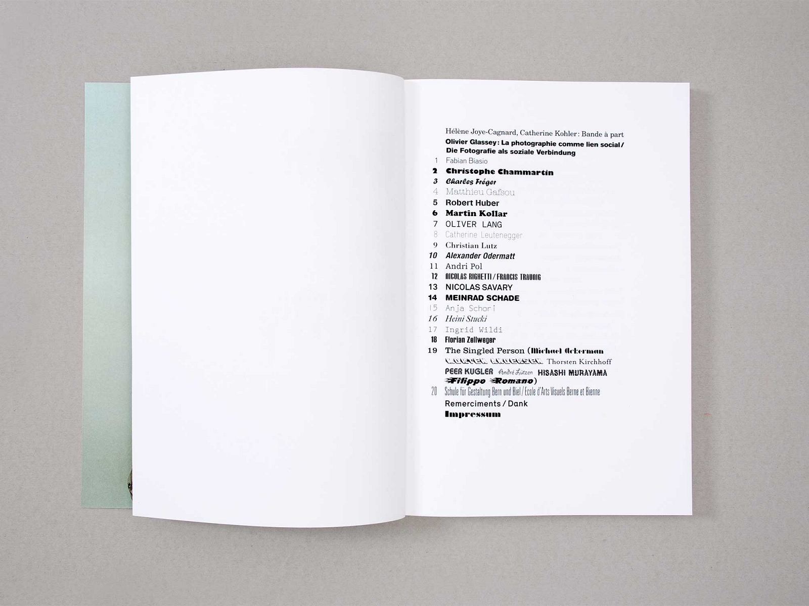 superbüro, bieler Fototage 2009, Katalog