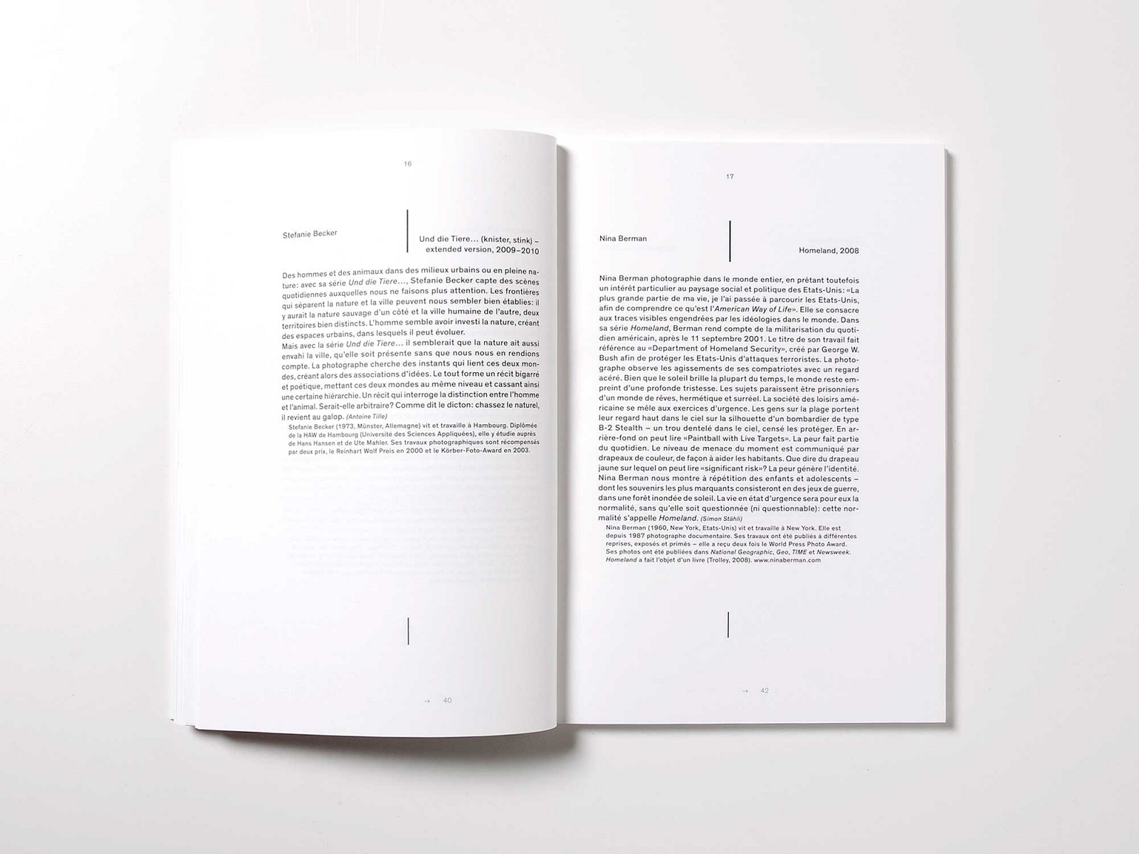 superbüro, Bieler fototage 2010, Katalog