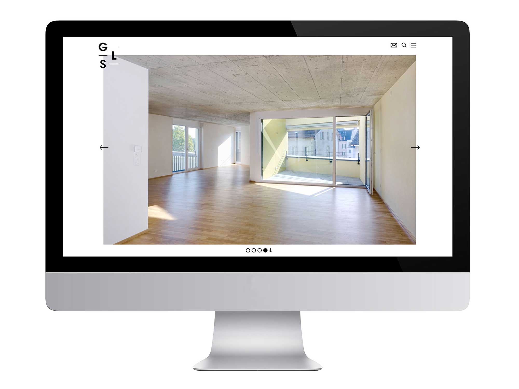 superbüro, gls architekten, website