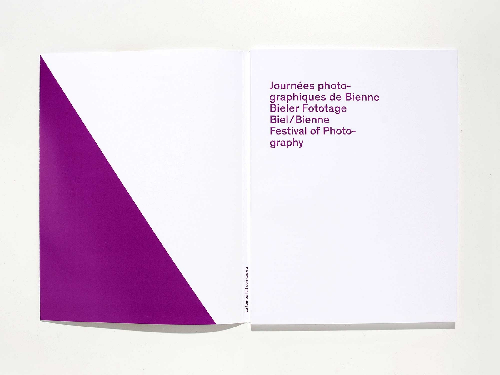 superbüro, Bieler Fototage 2011, Katalog