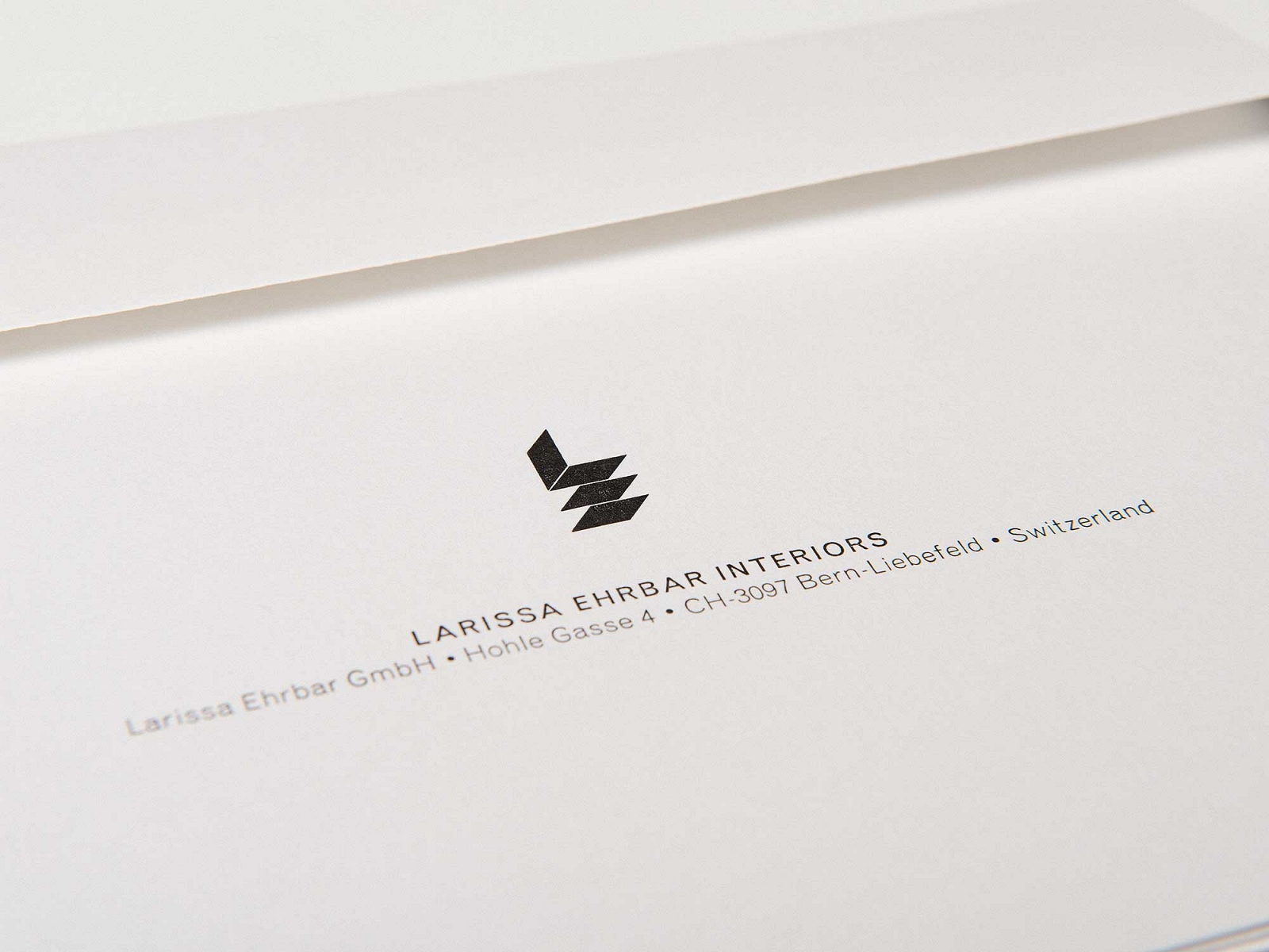 Larissa Ehrbar Interior, Logo