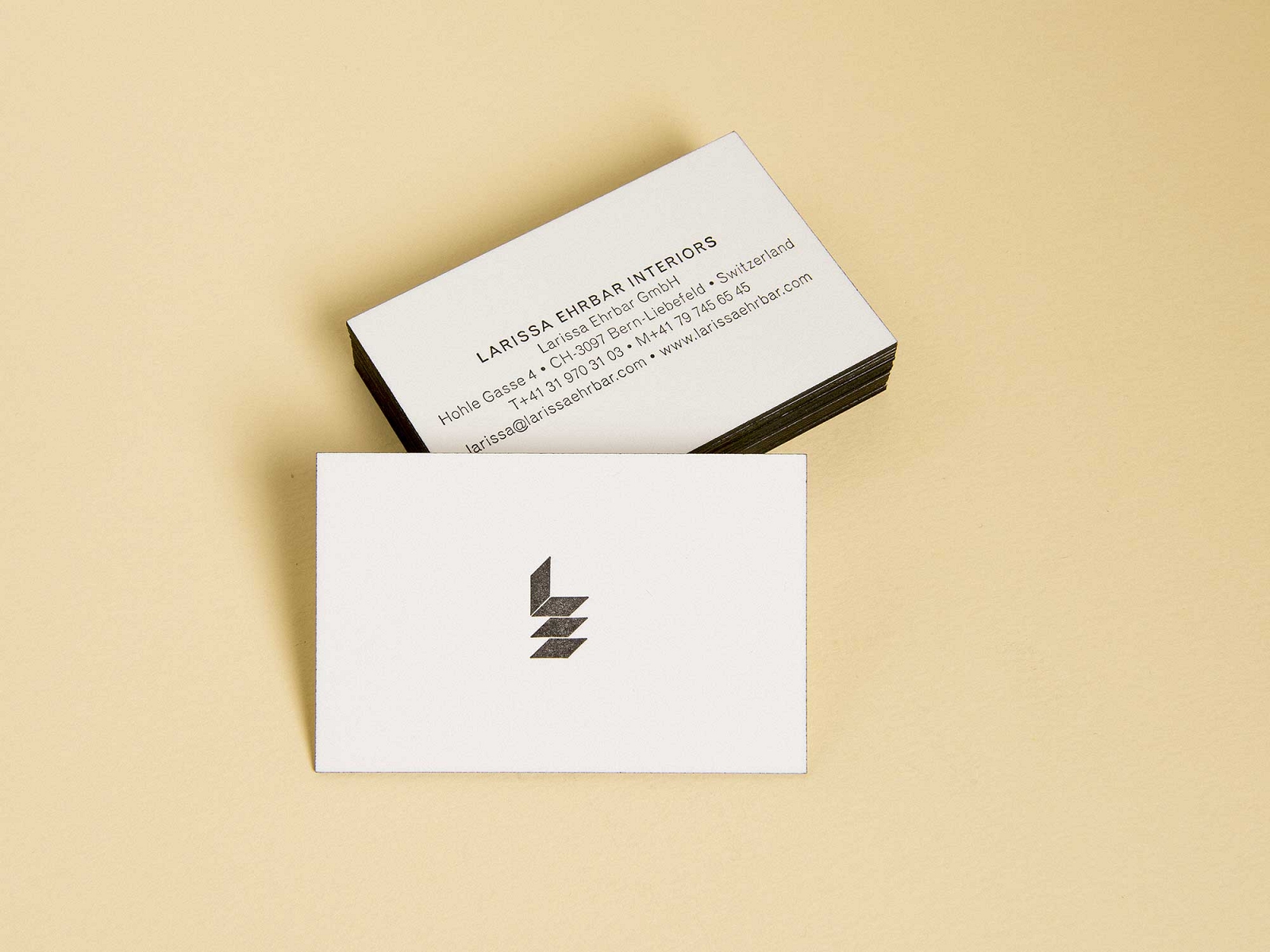 Larissa Ehrbar Interior, Logo