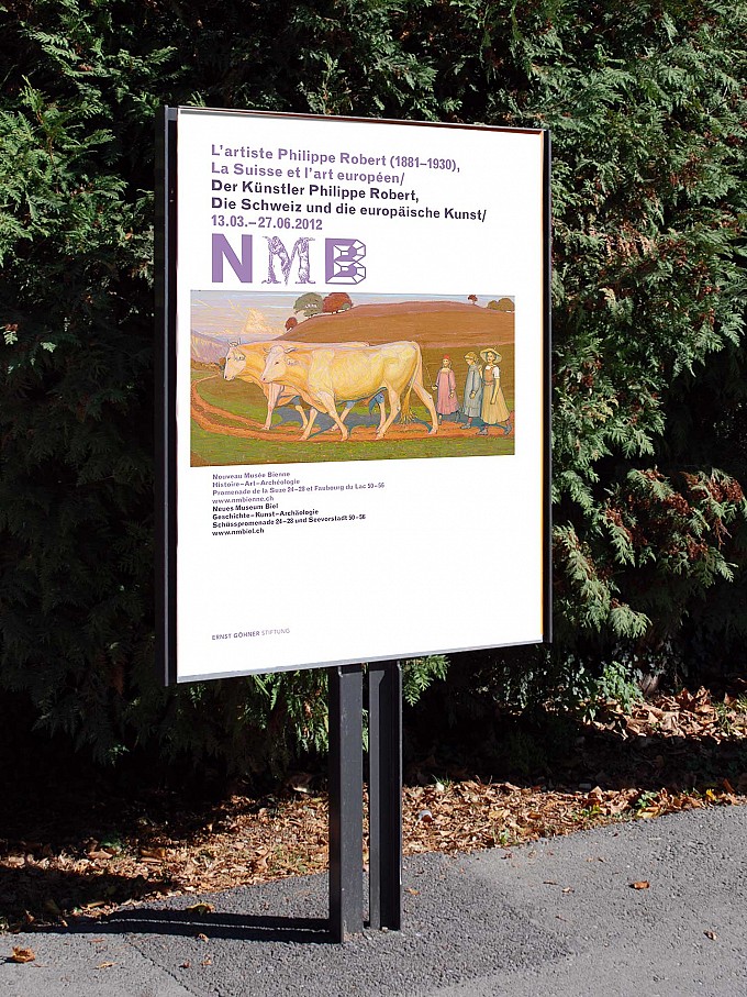 superbüro, neues Museum biel, Plakat