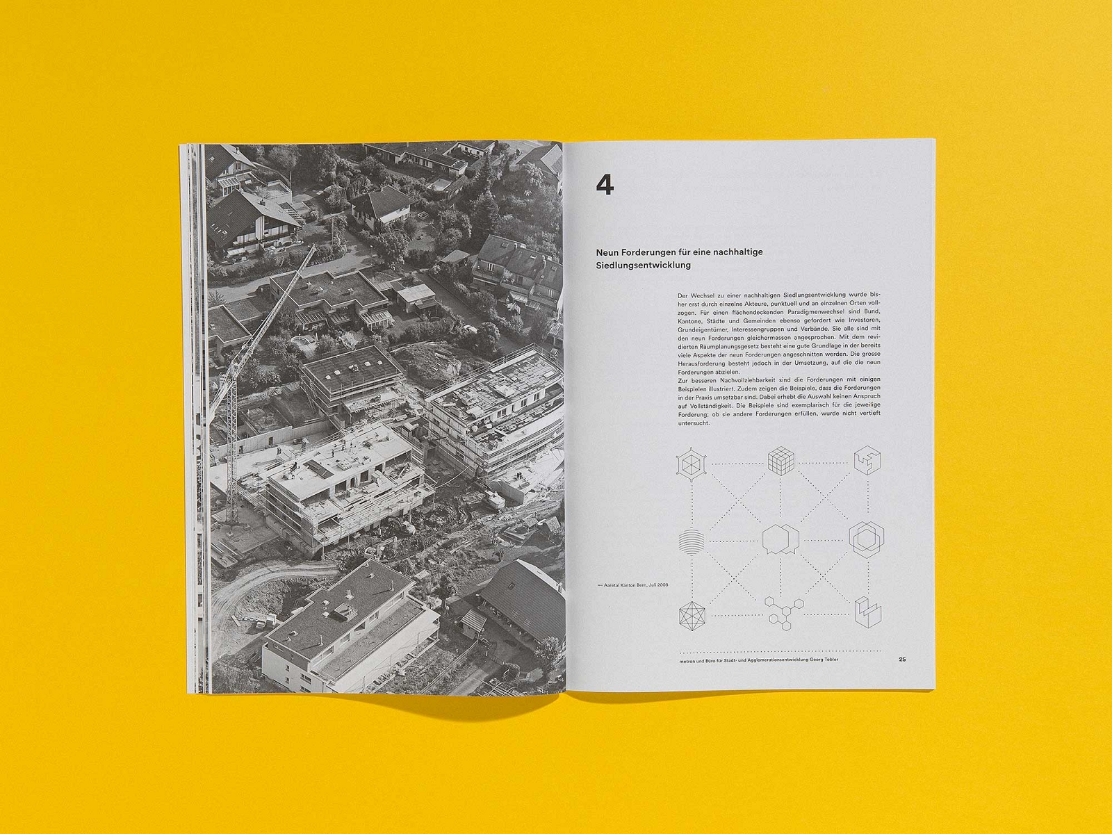 EDITORIAL DESIGN – 3 x 3, Bericht zur Siedlungsentwicklung