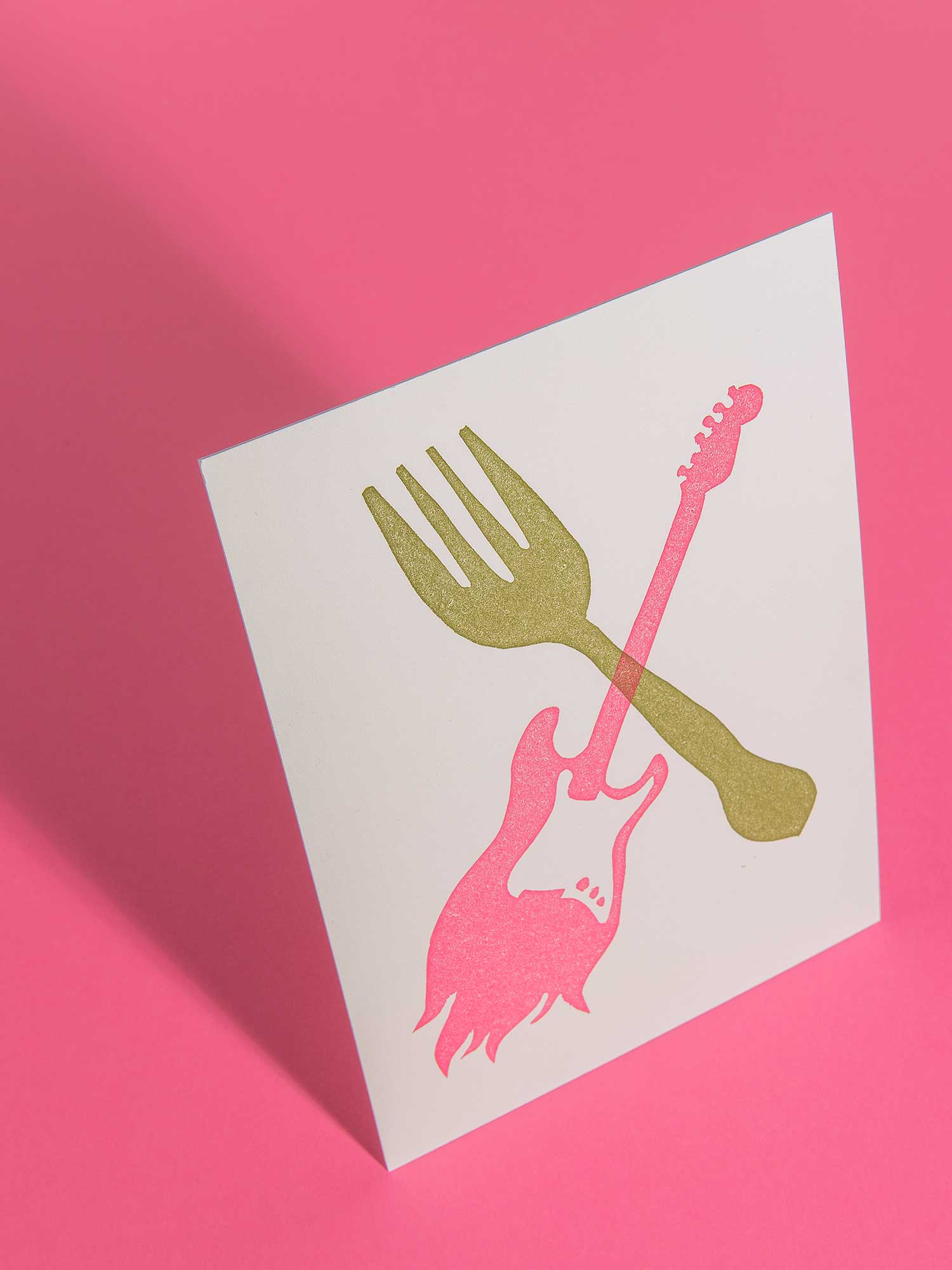 superbüro, Bürofest Einladungskarte, Letterpress
