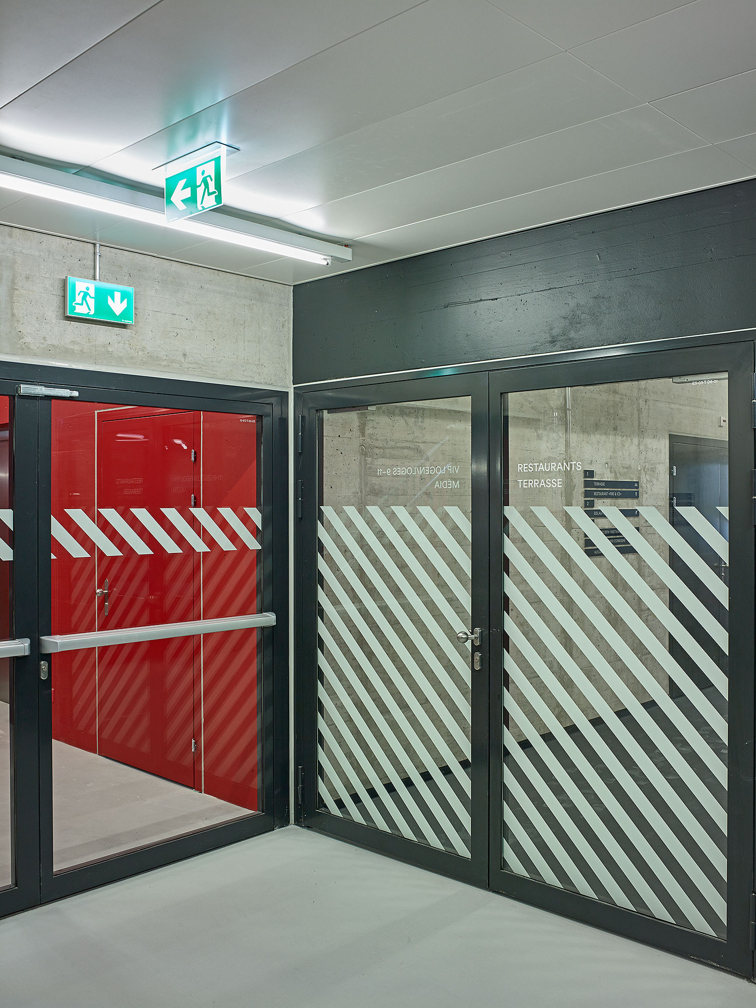 superbüro, Signaletik Tissot Arena, Biel/Bienne