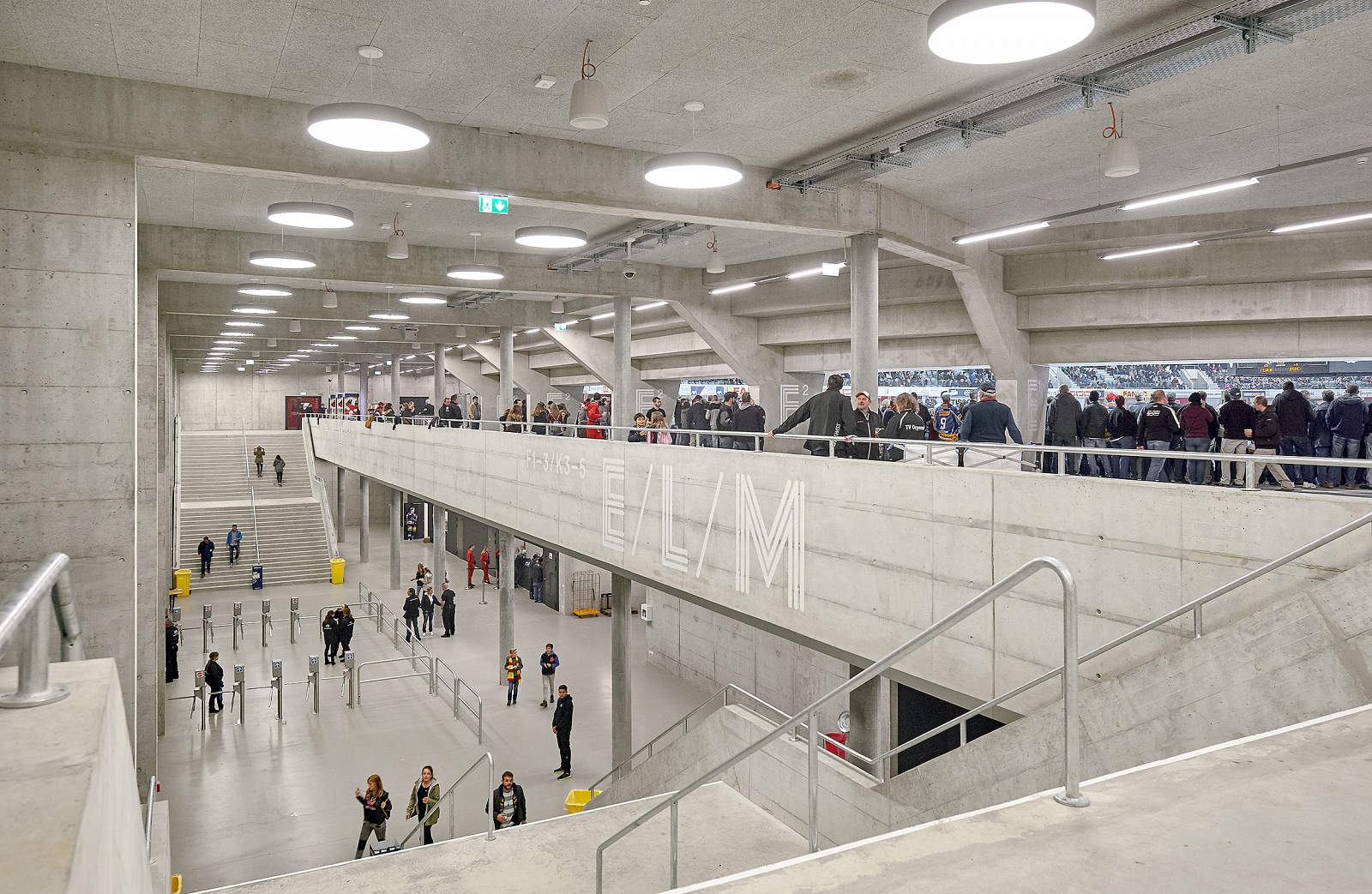 superbüro, Signaletik Tissot Arena, Biel/Bienne