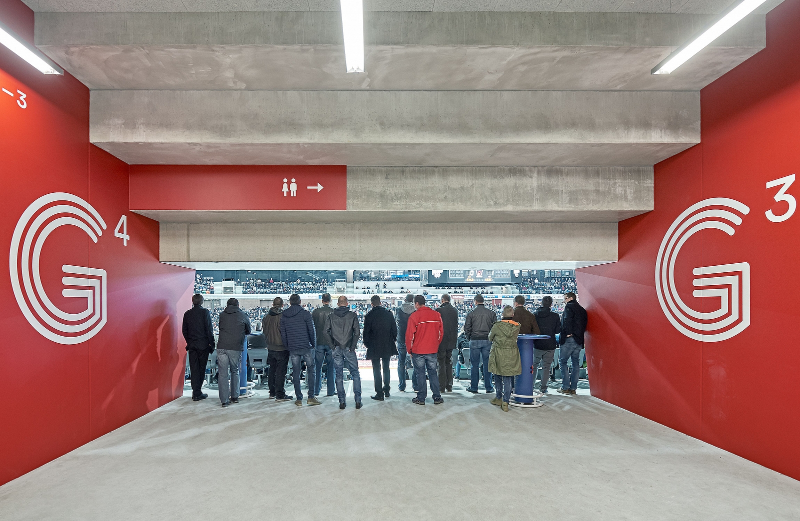 superbüro, Signaletik Tissot Arena, Biel/Bienne