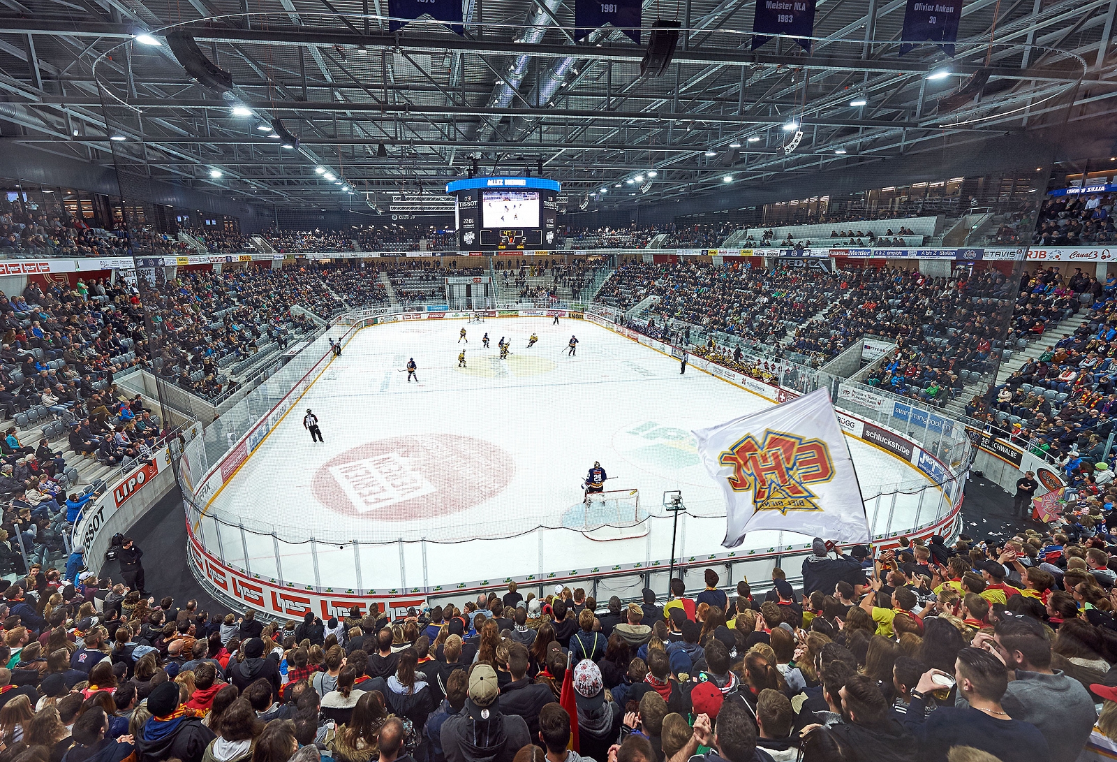 superbüro, Signaletik Tissot Arena, Biel/Bienne