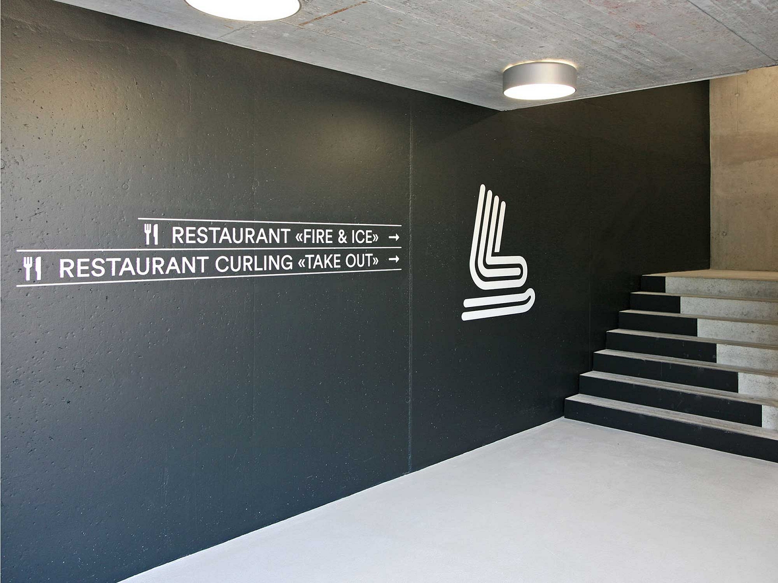 superbüro, Signaletik Tissot Arena, Biel/Bienne