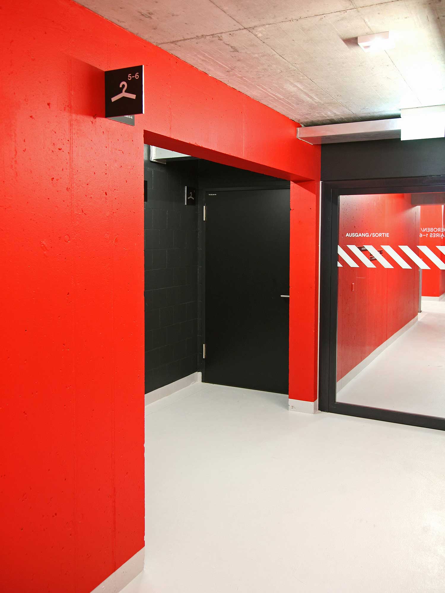 superbüro, Signaletik Tissot Arena, Biel/Bienne