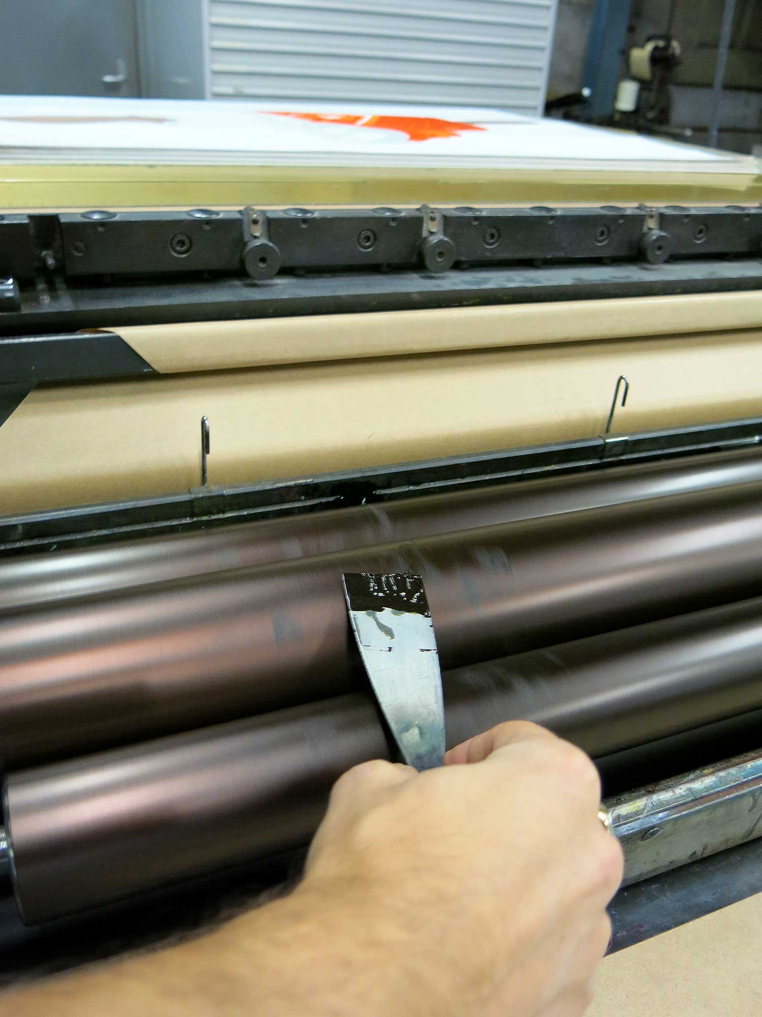 superbüro, Printing at Officina Helvetica