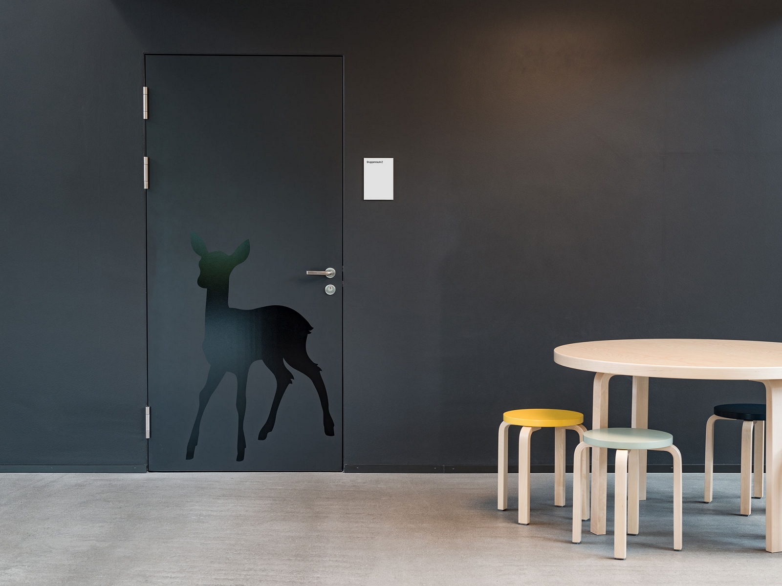 superbüro, signaletik, neue schule Port