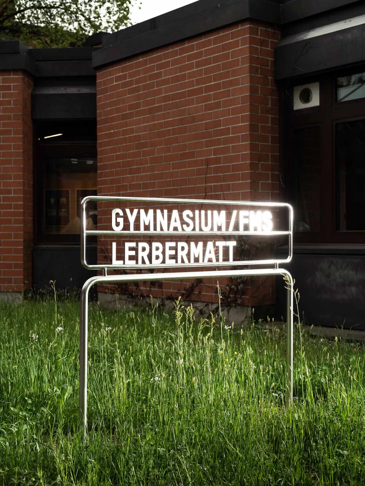 SIGNALETIK – Gymnasium Lerbermatt