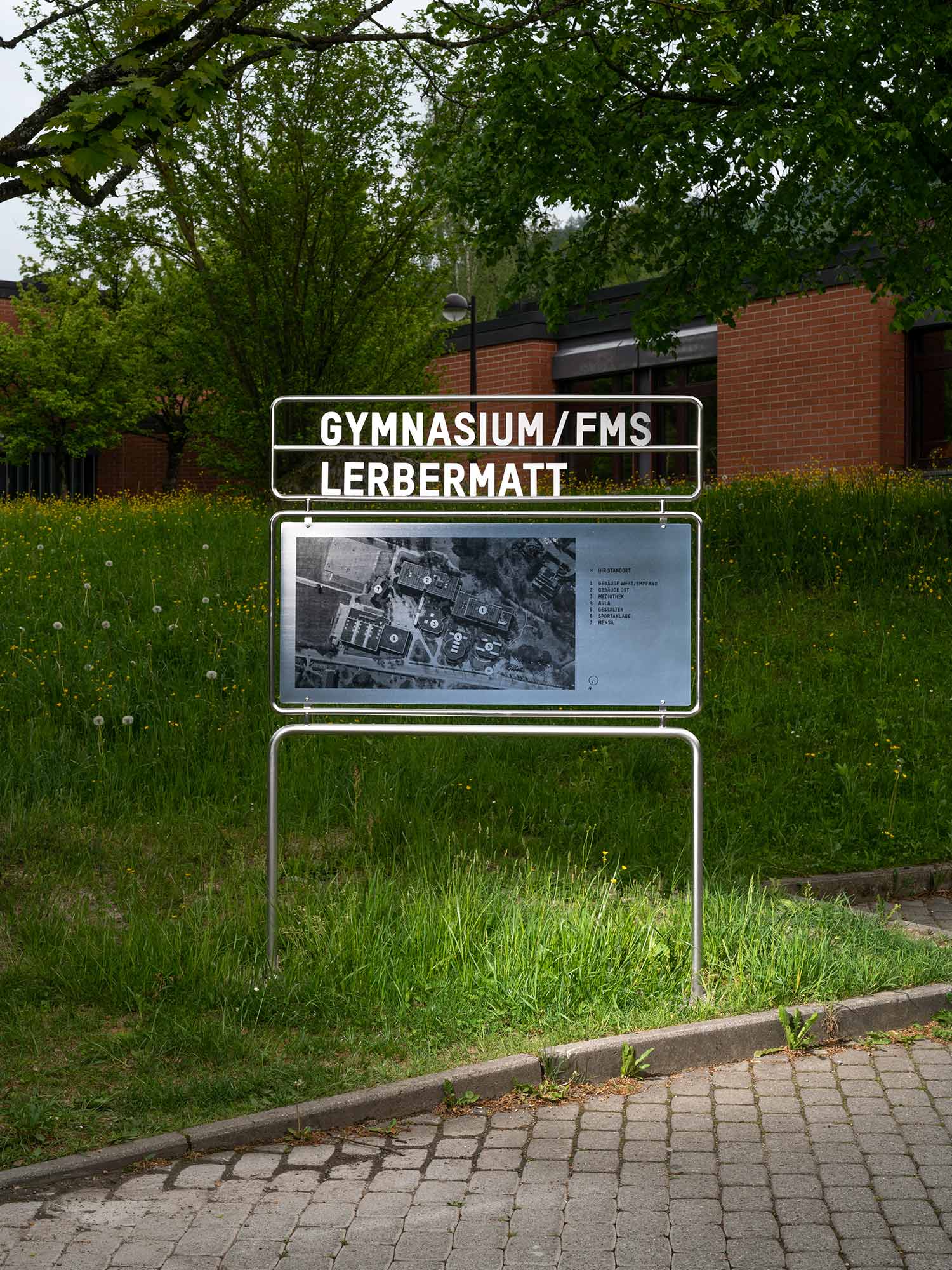 superbüro, Gymnasium Lerbermatt, signaletik