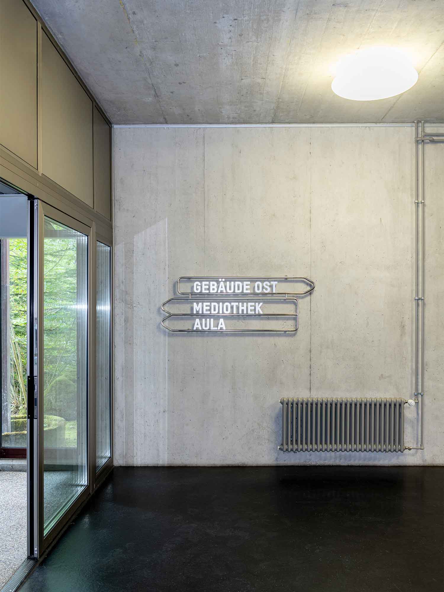 superbüro, Gymnasium Lerbermatt, signaletik