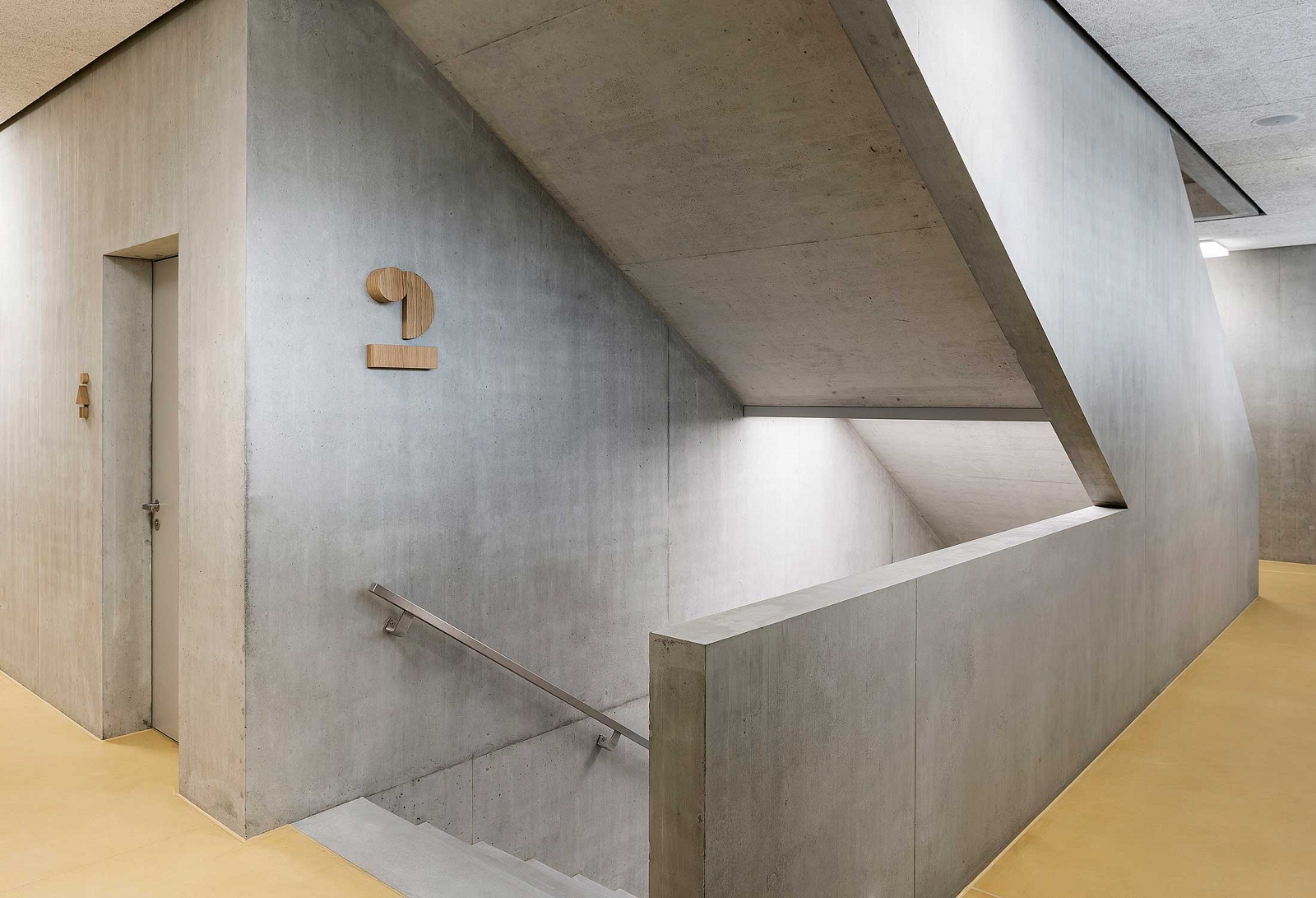 superbüro, neue volksschule Brünnen, signaletik