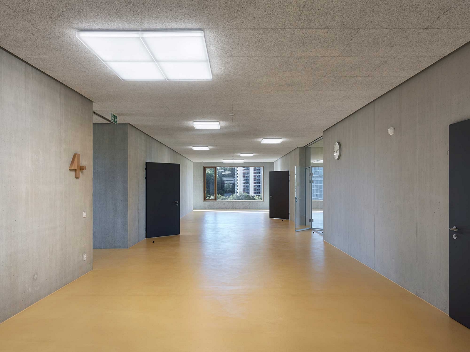 superbüro, neue volksschule Brünnen, signaletik